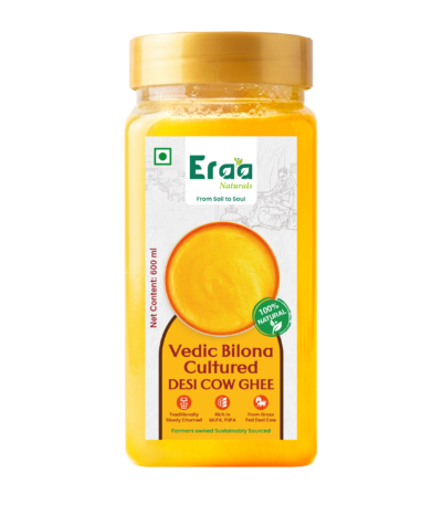 bilona ghee 600ml bottle