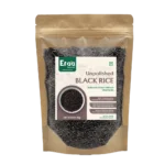 Unpolished Black Rice 1kg Whole Grain Pack – Eraa Naturals