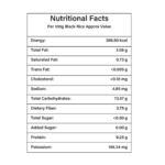 Black Rice nutritional facts - eraa naturals