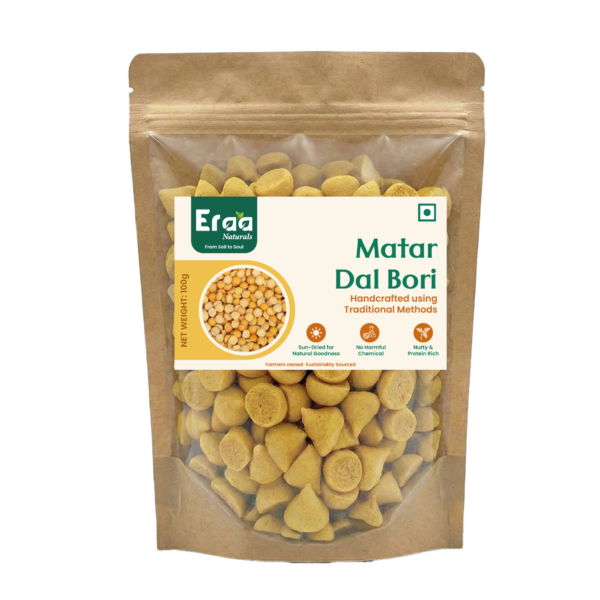 Matar Dal Bori 100g Pack – Traditional Bori