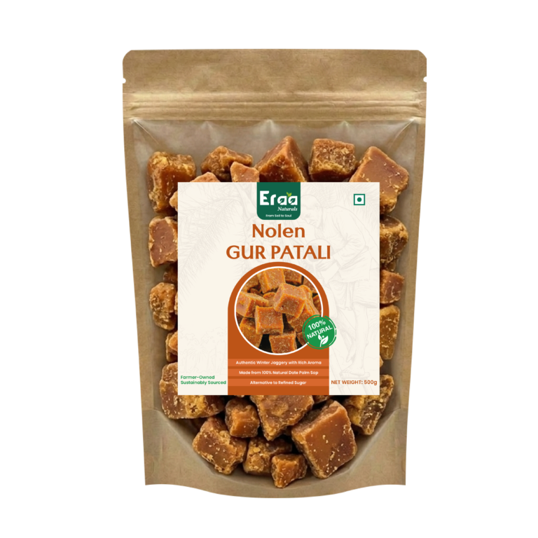 Nolen Gur Patali 500g Pack – Date Palm Jaggery