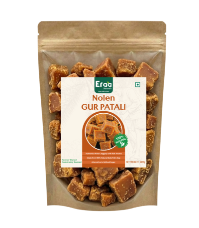 Nolen Gur Patali 500g Pack – Date Palm Jaggery