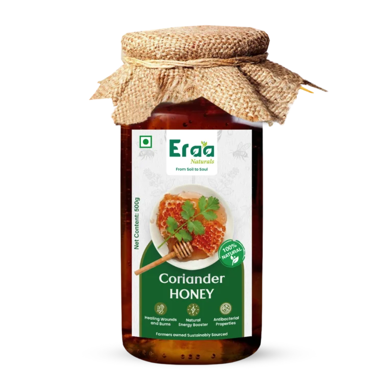 Raw Coriander Honey 500g Glass Bottle – Eraa Naturals
