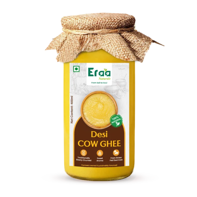Desi Cow Ghee 400ml Glass Bottle – Eraa Naturals