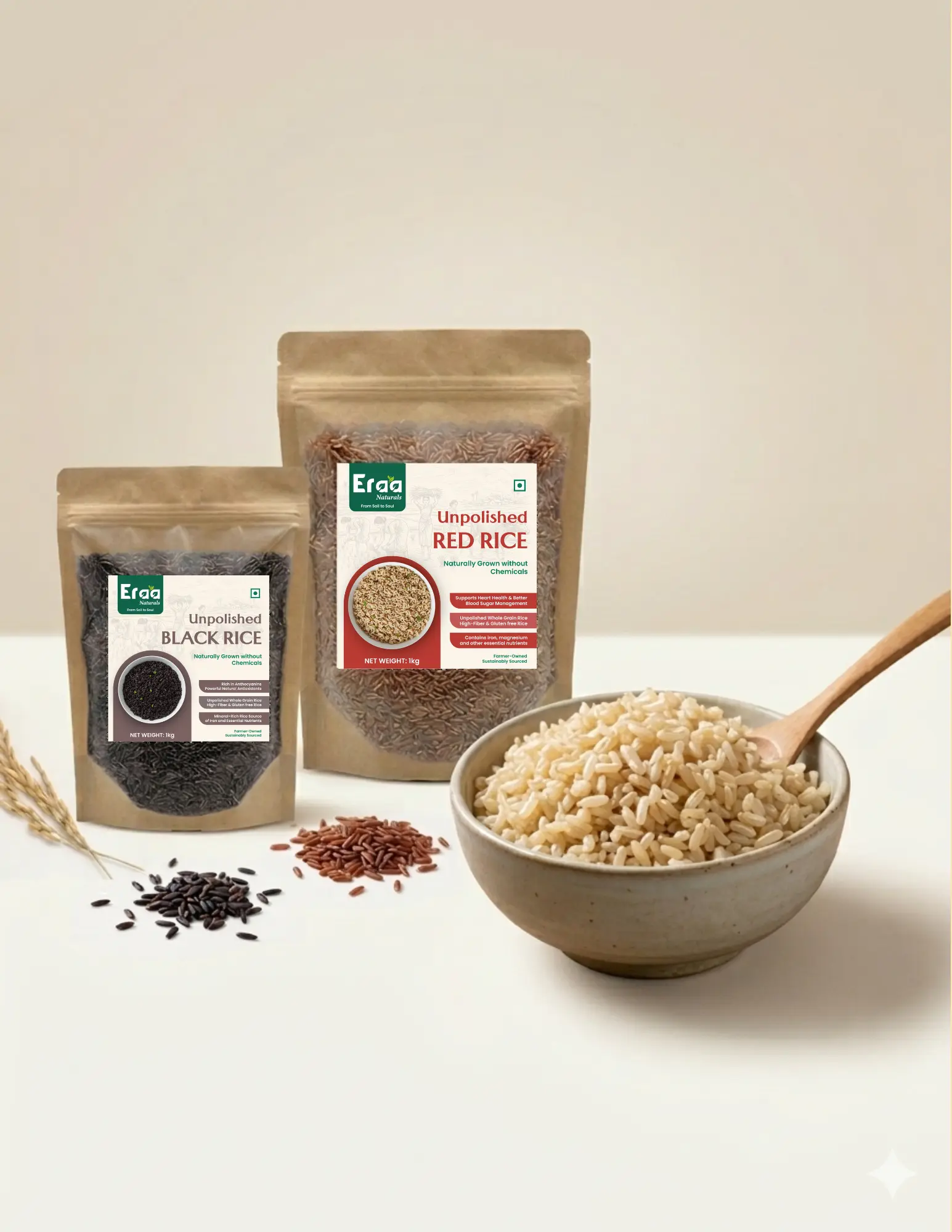 eraa naturals unpolished rice