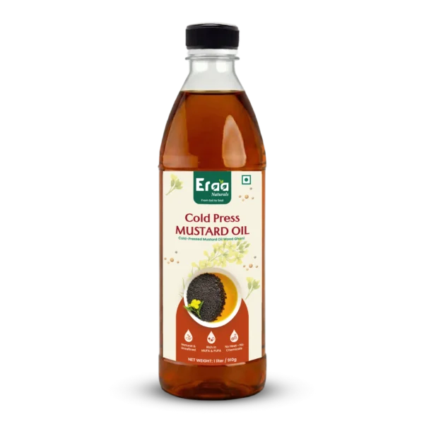 Mustard Oil , 1liter , eraa naturals